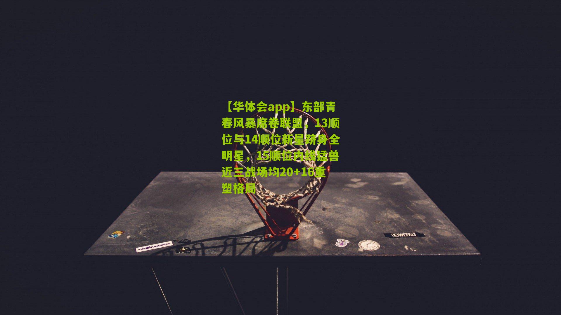 东部青春风暴席卷联盟,13顺位与14顺位新星跻身全明星,15顺位内线猛兽近三战场均20+16重塑格局